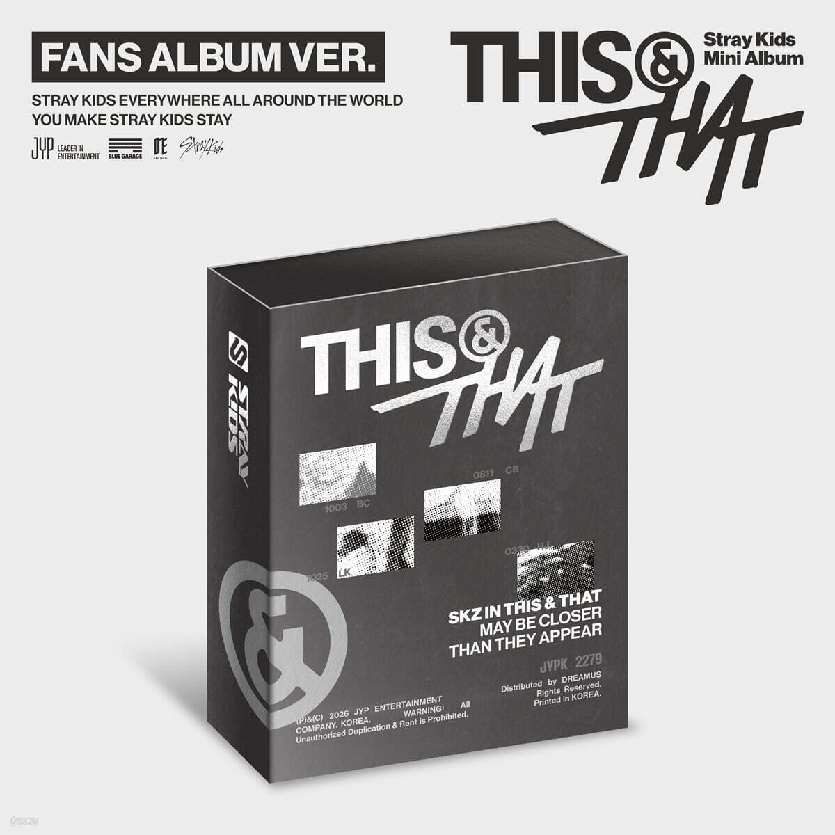 STRAY KIDS - THIS & THAT 10TH MINI ALBUM FANS ALBUM VER