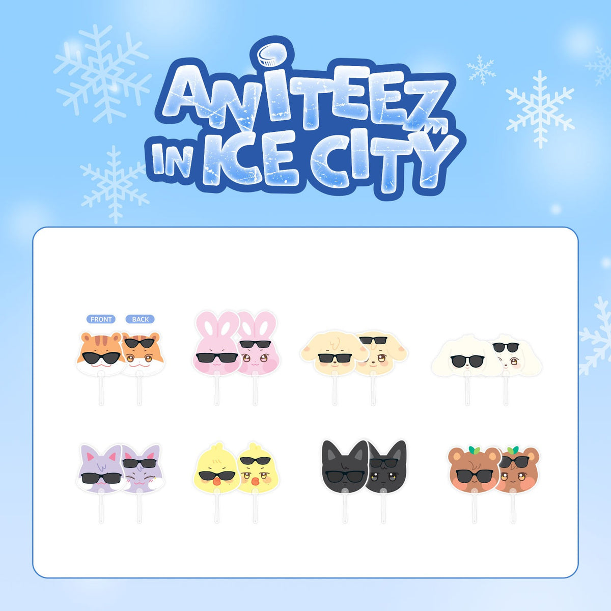 ATEEZ - ATEEZ X ANITEEZ IN ICE CITY OFFICIAL MD FAN