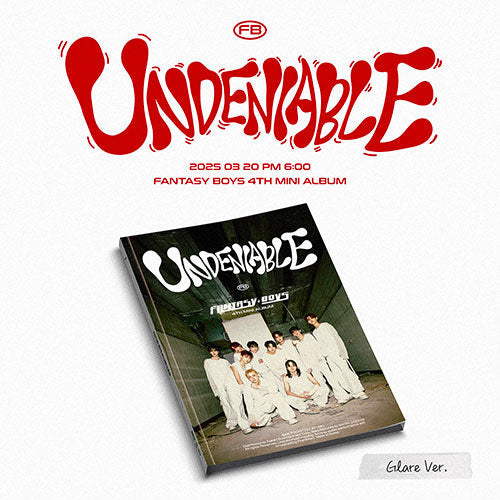 FANTASY BOYZ - UNDENIABLE 4TH MINI ALBUM STANDARD GLARE VER - COKODIVE