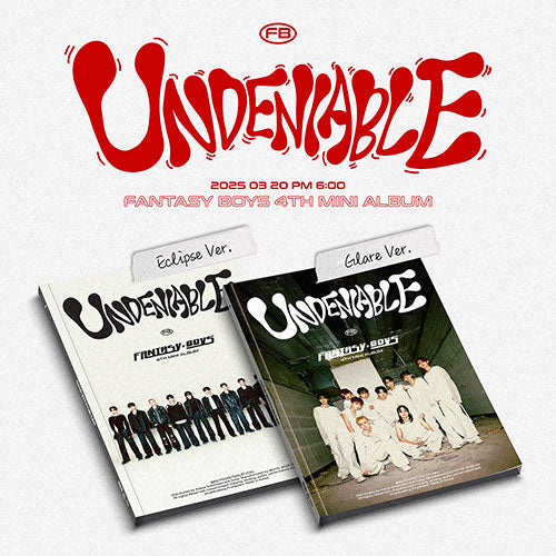 FANTASY BOYZ - UNDENIABLE 4TH MINI ALBUM STANDARD SET - COKODIVE