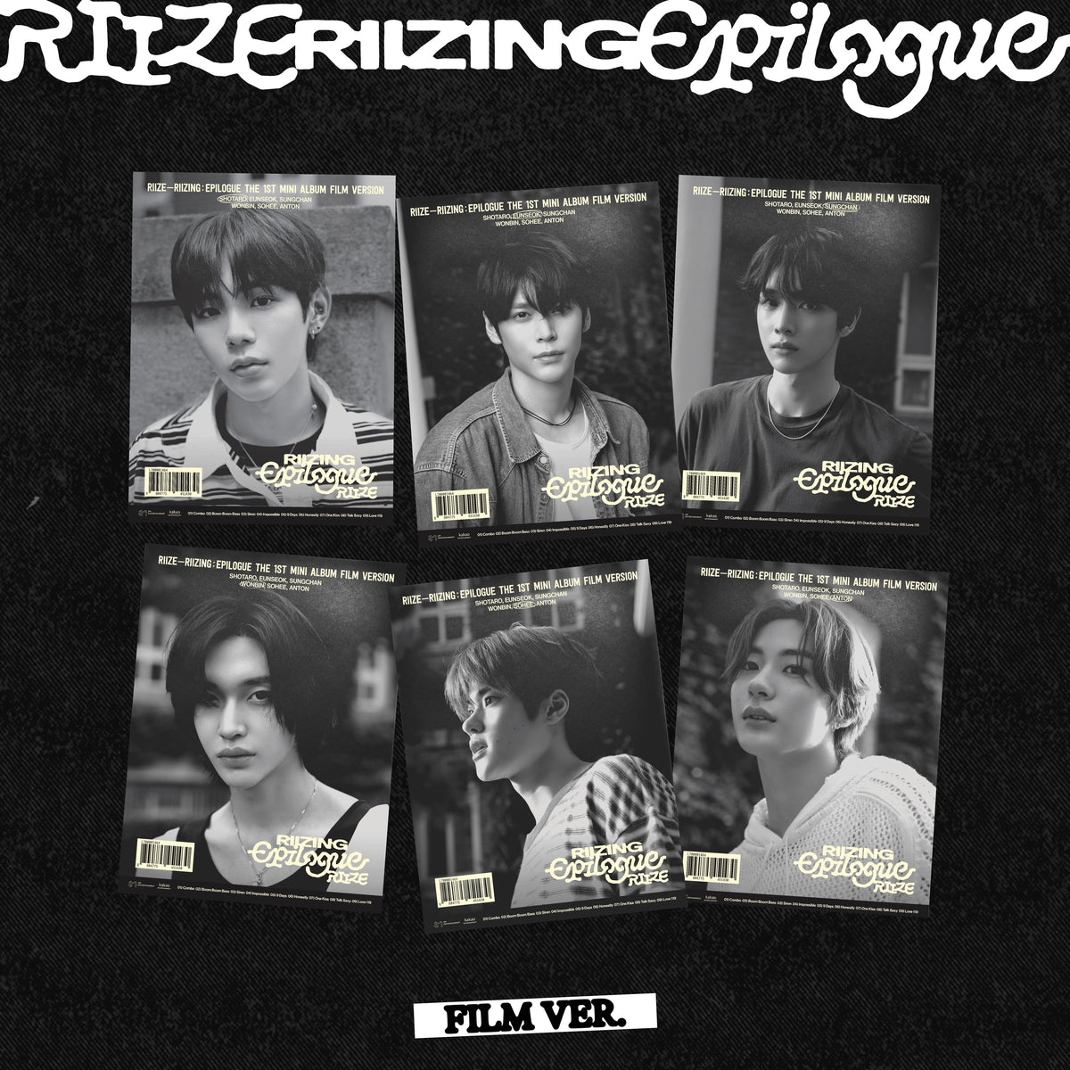 RIIZE - RIIZING : EPILOGUE 1ST MINI ALBUM FILM VER SET - COKODIVE