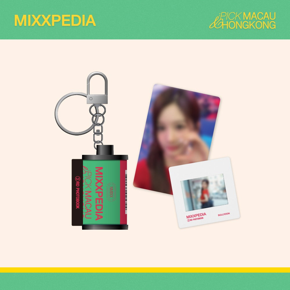 NMIXX - NMIXXPEDIA : PICK MACAU&amp;HONGKONG OFFICIAL MD FILM KEYRING - COKODIVE