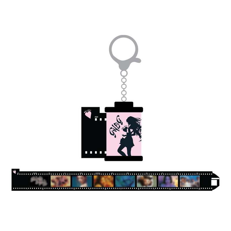 ITZY - GIRLS WILL BE GIRLS OFFICIAL MD FILM KEYRING - COKODIVE