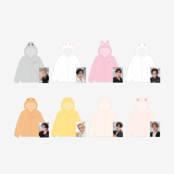 STRAY KIDS - RUN IT WORLD TOUR IN SEOUL OFFICIAL MD SKZOO FLEECE HOOD