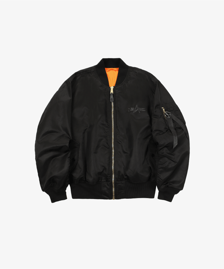 LE SSERAFIM - LE SSERAFIM X ALPHA INDUSTRIES COLLAB MERCH MA-1 FLIGHT JACKET - COKODIVE