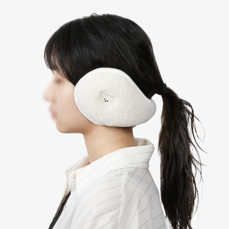 FLLEECE SPORTS EAR WARMERS IVORY - COKODIVE