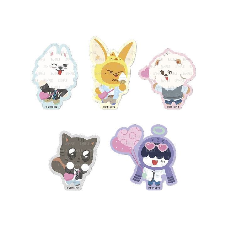 TXT - PPULBATU WALK TOGETHER JAPAN OFFICIAL MD FLOCKY STICKER - COKODIVE