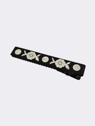 FLOWER PATTERN JAGAE METAL HAIRCLAW CLIP - COKODIVE