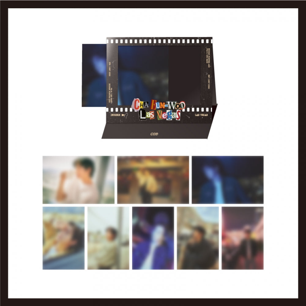 CHA EUN WOO - LAS VEGAS 2024 OFFICIAL PHOTOBOOK OFFICIAL MD PHOTO FRAME &amp; PHOTO SET - COKODIVE