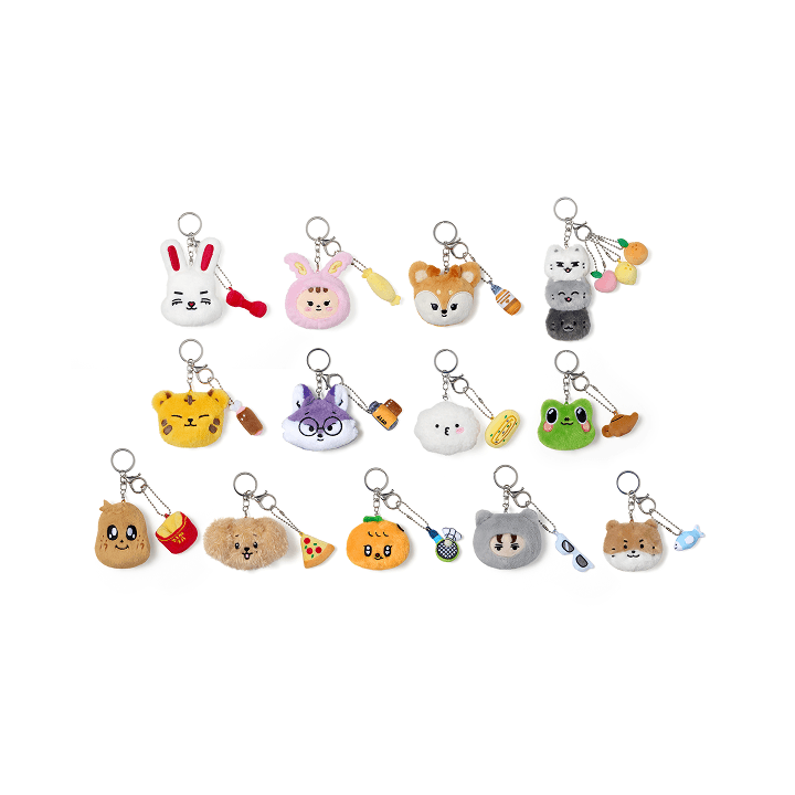 SEVENTEEN - MINITEEN 2ND OFFICIAL MD FACE PLUSH KEYRING SEVENTEEN - MINITEEN 2ND OFFICIAL MD FACE PLUSH KEYRING