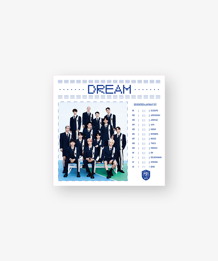 SEVENTEEN - DREAM JAPAN 1ST EP ALBUM FLASH PRICE - COKODIVE