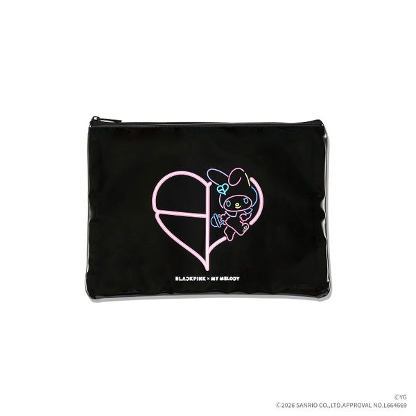 BLACKPINK - BLACKPINK X MY MELODY OFFICIAL MD FLAT POUCH | COKODIVE
