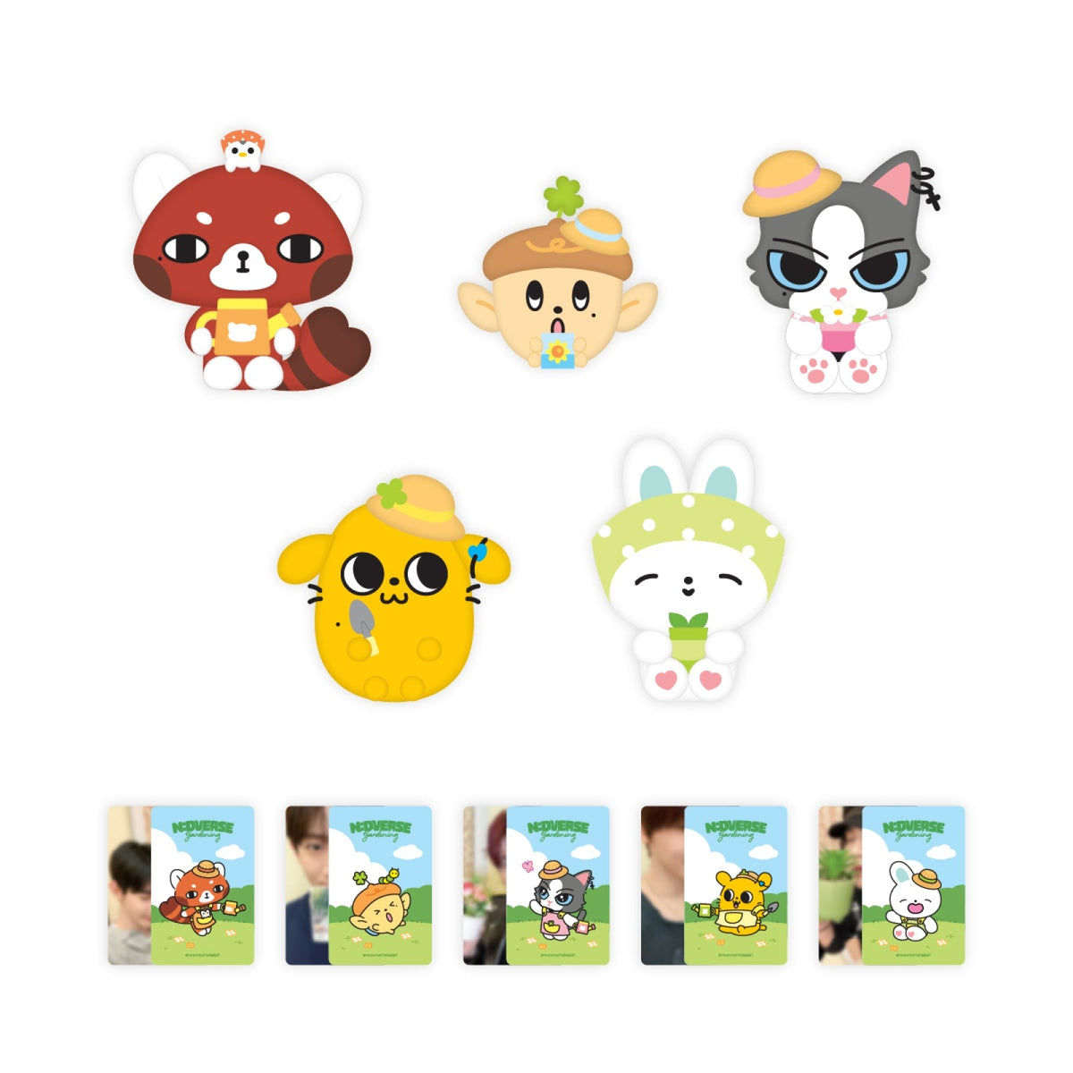 AND2BLE - N:DVERSE GARDENING CHARACTER POP UP OFFICIAL MD GARDENING PLUSH DOLL - COKODIVE