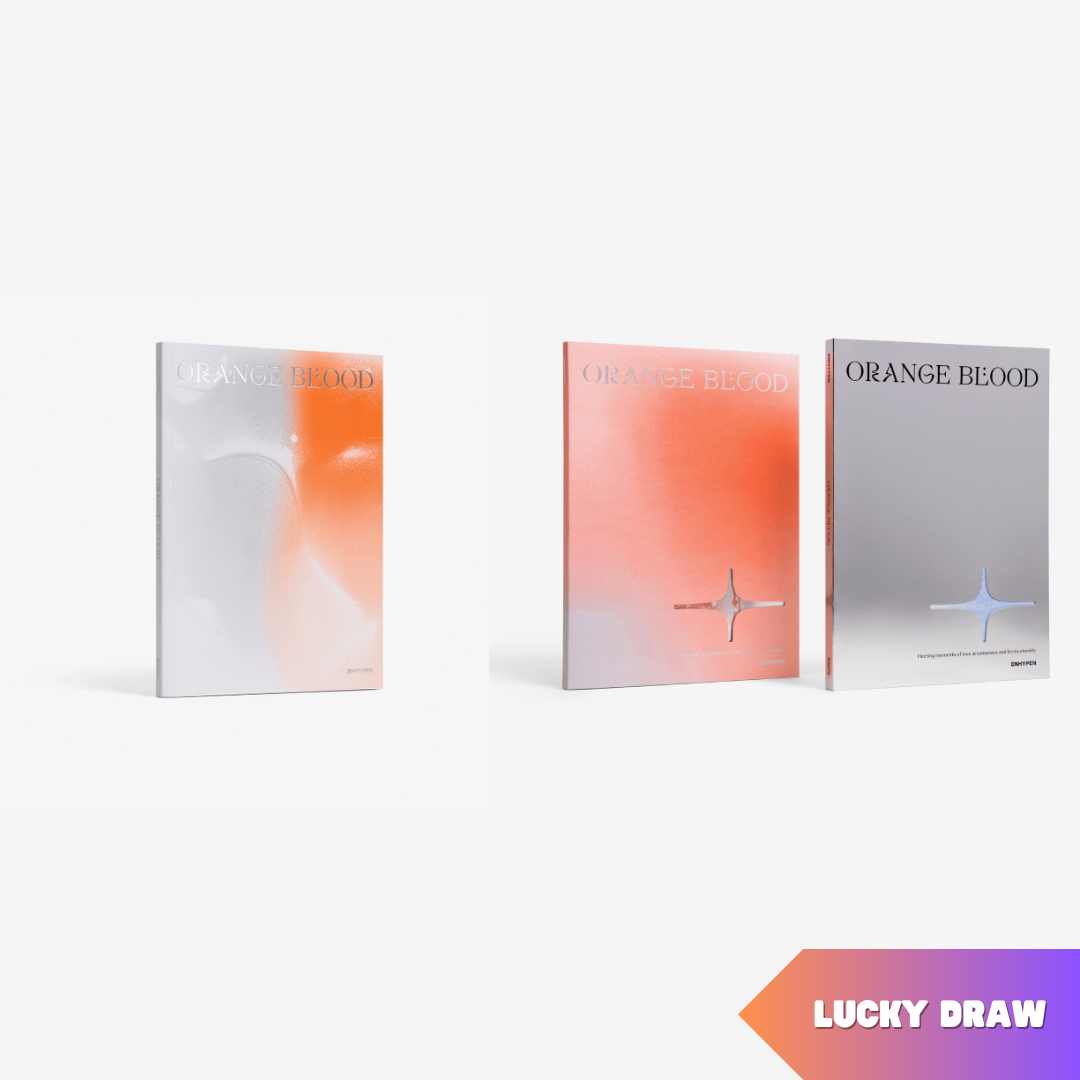 ENHYPEN - ORANGE BLOOD 5TH MINI ALBUM 2ND LUCKY DRAW EVENT - COKODIVE