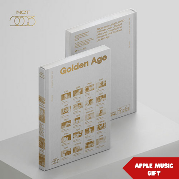 NCT - GOLDEN AGE 4TH FULL ALBUM ARCHIVING VER. APPLE MUSIC GIFT