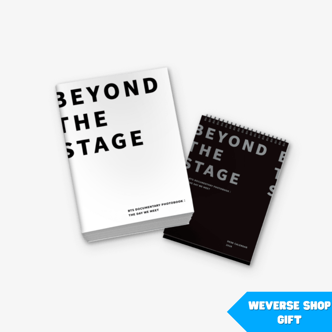 BTS - BEYOND THE STAGE BTS DOCUMENTARY PHOTOBOOK THE DAY WE MEET WEVERSE  SHOP GIFT VER.