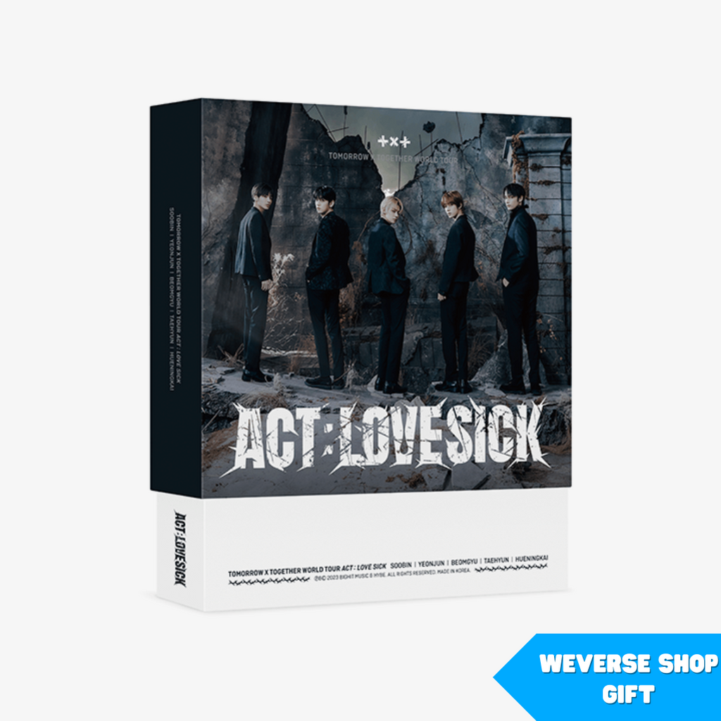 TXT - WORLD TOUR ACT LOVE SICK IN SEOUL DVD WEVERSE GIFT VER.