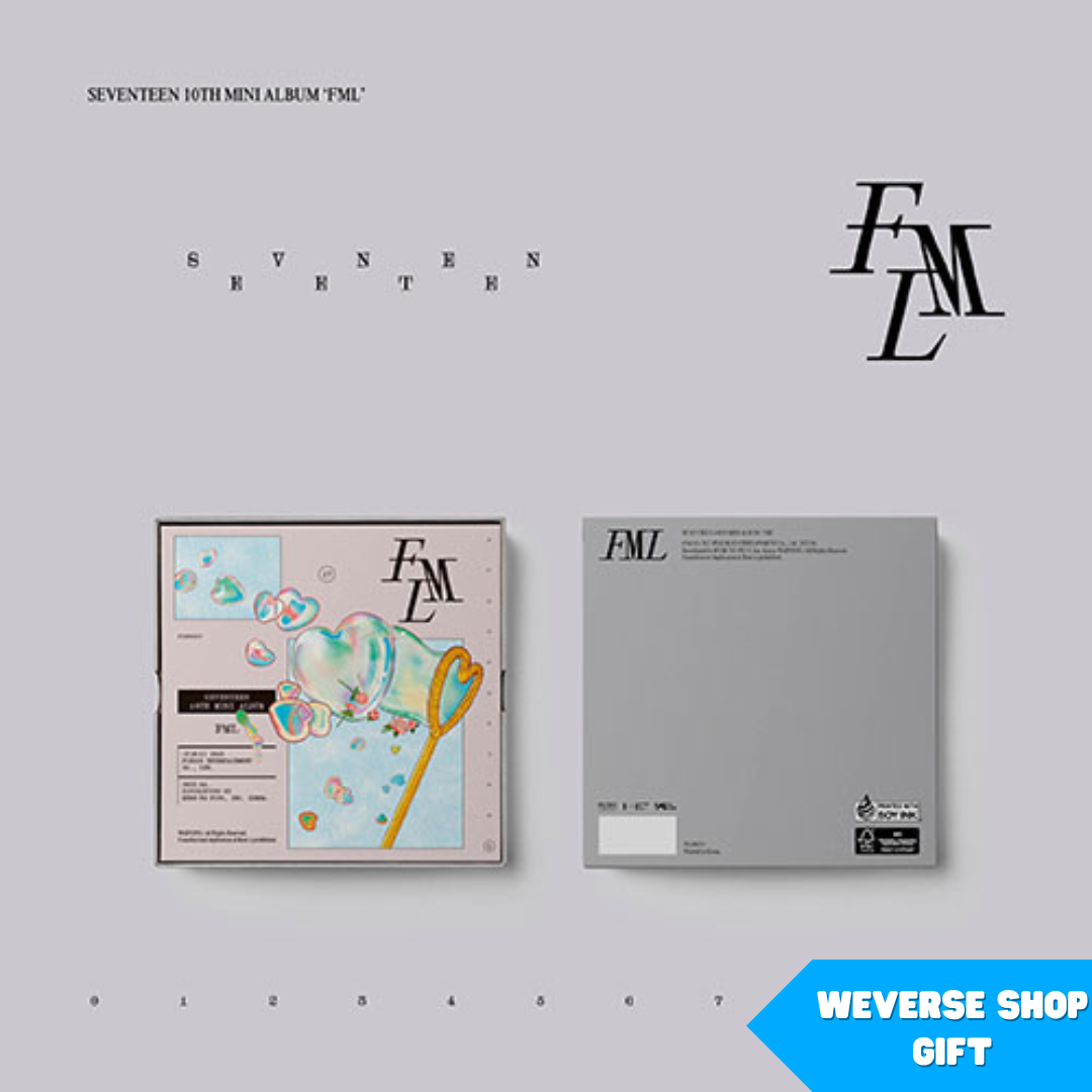 SEVENTEEN - FML 10TH MINI ALBUM CARAT VER. WEVERSE GIFT VER SEVENTEEN - FML 10TH MINI ALBUM CARAT VER. WEVERSE GIFT VER