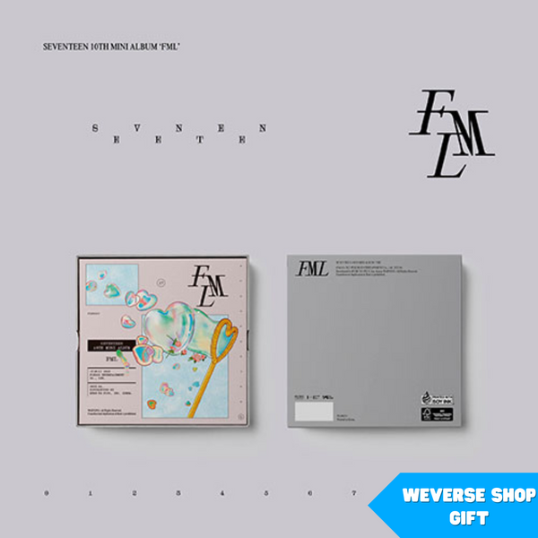 SEVENTEEN 10th Mini Album「FML」 直筆サイン ウジ SEVENTEEN - FML 10TH MINI ALBUM CARAT VER. WEVERSE GIFT VER.