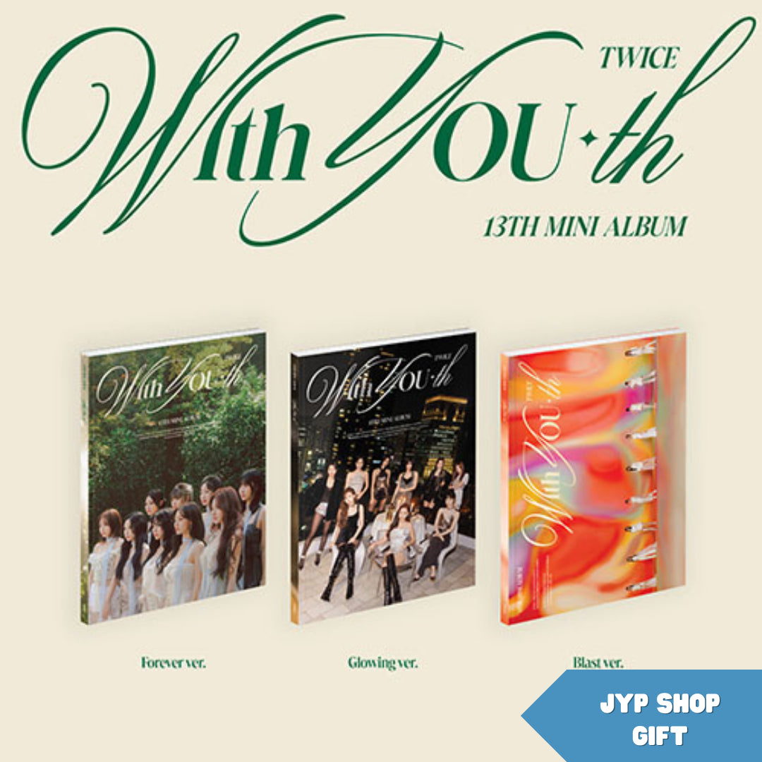 TWICE - WITH YOU-TH 13TH MINI ALBUM JYP SHOP GIFT VER. - COKODIVE