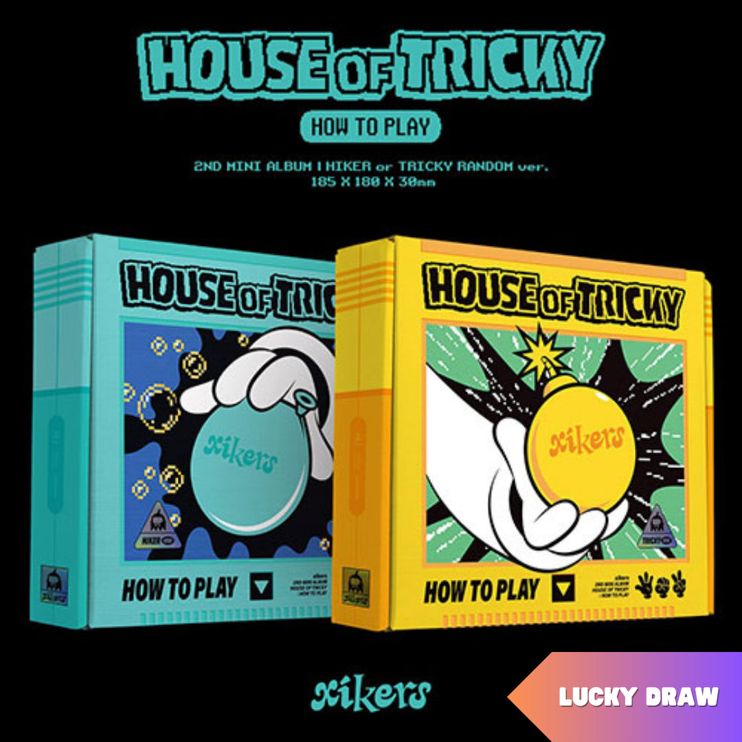 XIKERS - HOUSE OF TRICKY HOW TO PLAY 2ND MINI ALBUM WITHMUU 3RD LUCKY DRAW EVENT - COKODIVE