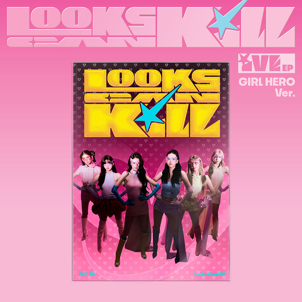 IVE - LOOKS CAN KILL EP ALBUM STANDARD GIRL HERO VER