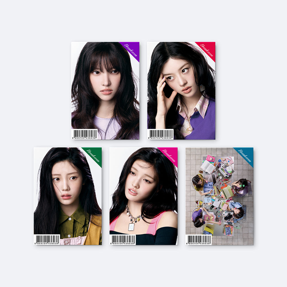 ILLIT - BREAK EVEN 5TH MINI ALBUM MUSICKOREA GIFT GLLIT VER SET - COKODIVE