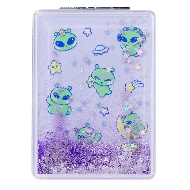 LAZY WAGG GLITTER SQUARE HAND MIRROR - COKODIVE