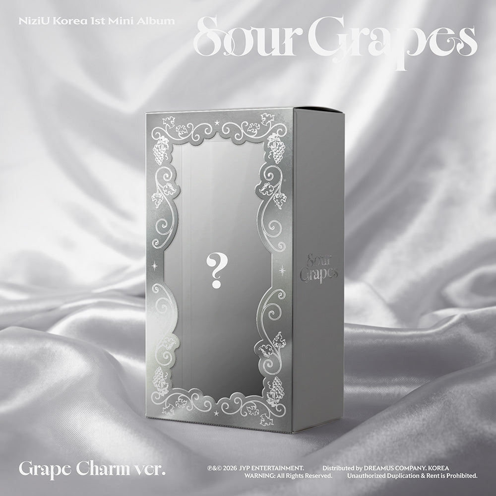 NIZIU - SOUR GRAPES KR 1ST MINI ALBUM GRAPE CHARM VER - COKODIVE