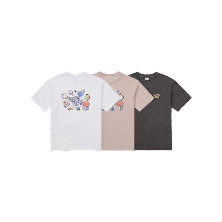 BT21 - SNOWPEAK OFFICIAL MD WOMEN'S GRAPHIC SHORT SLEEVE T-SHIRT - COKODIVE