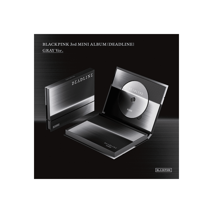 BLACKPINK - DEADLINE 3RD MINI ALBUM WEVERSE SHOP GIFT GRAY VER - COKODIVE