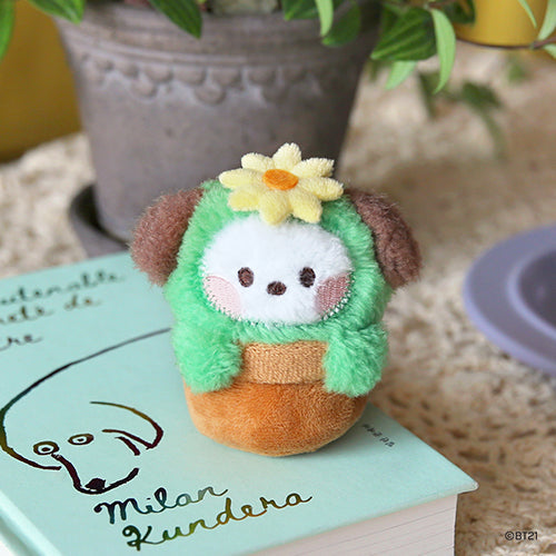 BT21 - MININI PLUSH KEYRING GREEN - COKODIVE