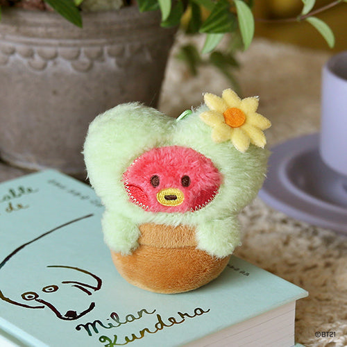 BT21 - MININI PLUSH KEYRING GREEN - COKODIVE
