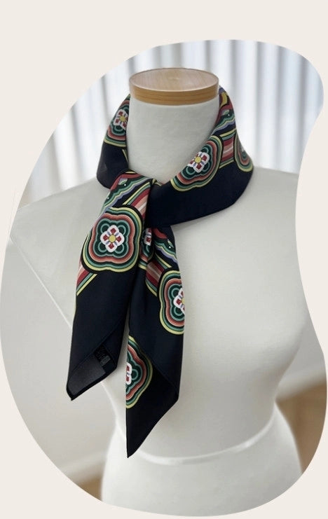 GYEONGBOKGUNG PALACE GEUNJEONGJEON PHOENIX MOTIF SCARF - COKODIVE