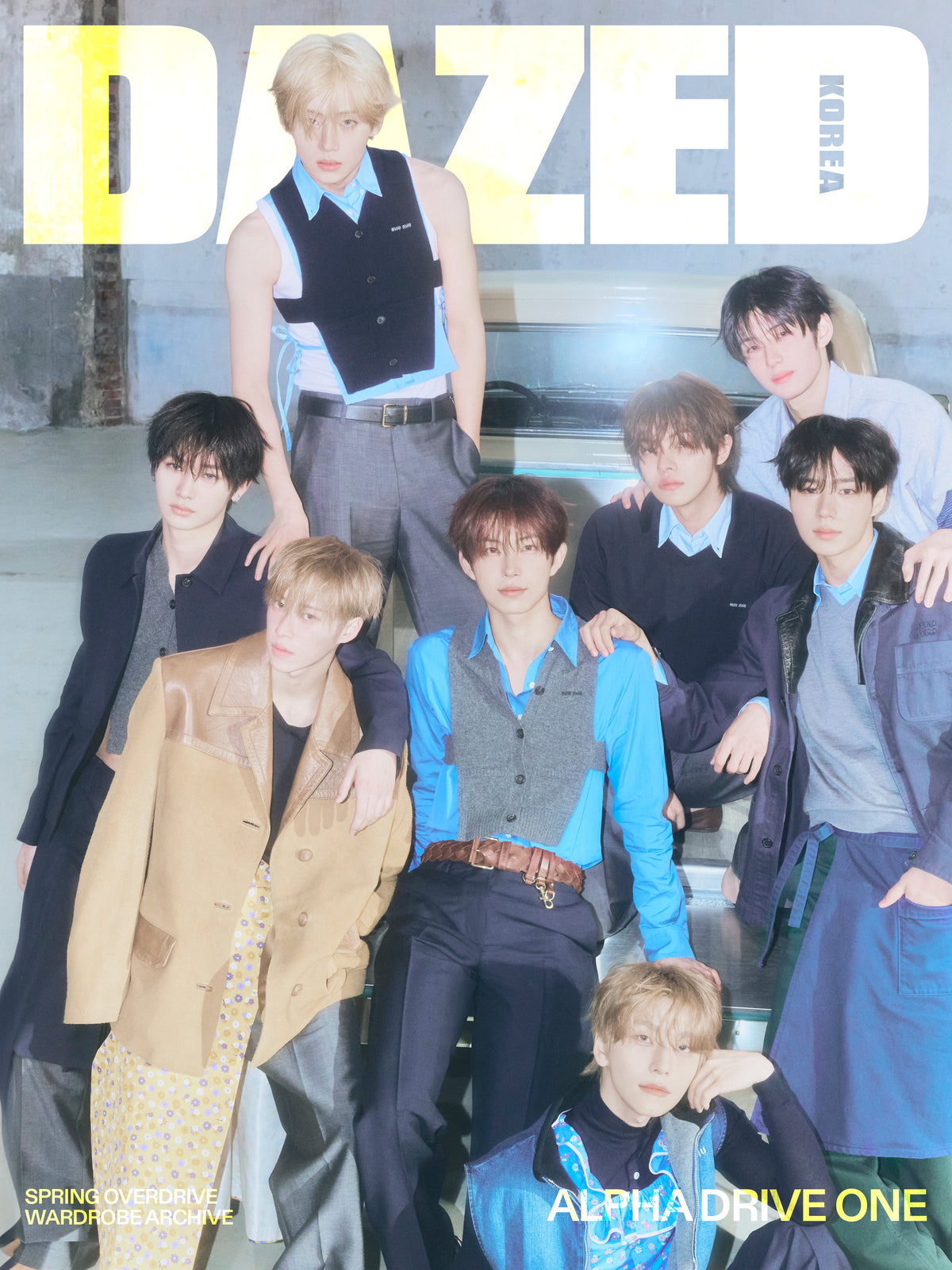 ALPHA DRIVE ONE - DAZED MAGAZINE FEBRUARY 2026 ISSUE G COVER - COKODIVE