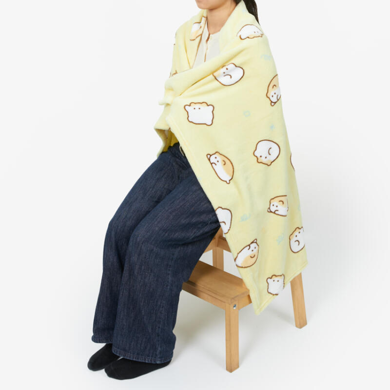 HAMSTER MEDIUM LAP BLANKET YELLOW - COKODIVE