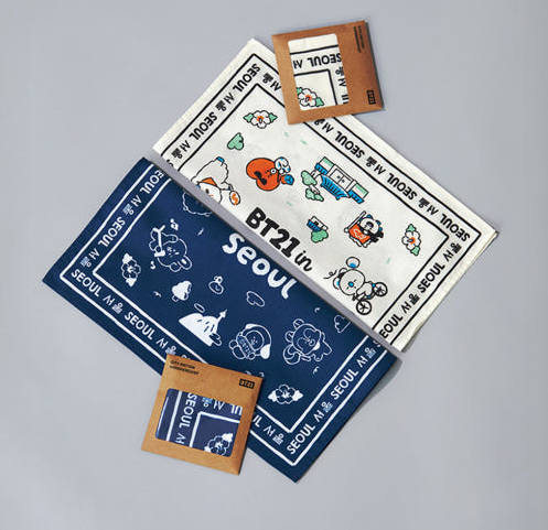 BT21 - SEOUL EDITIION HAND TOWEL - COKODIVE