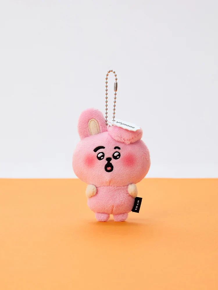 BT21 - TODAY'S FACE HEARTBEAT PLUSH KEYRING - COKODIVE