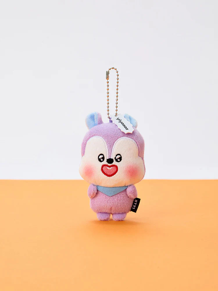 BT21 - TODAY'S FACE HEARTBEAT PLUSH KEYRING - COKODIVE