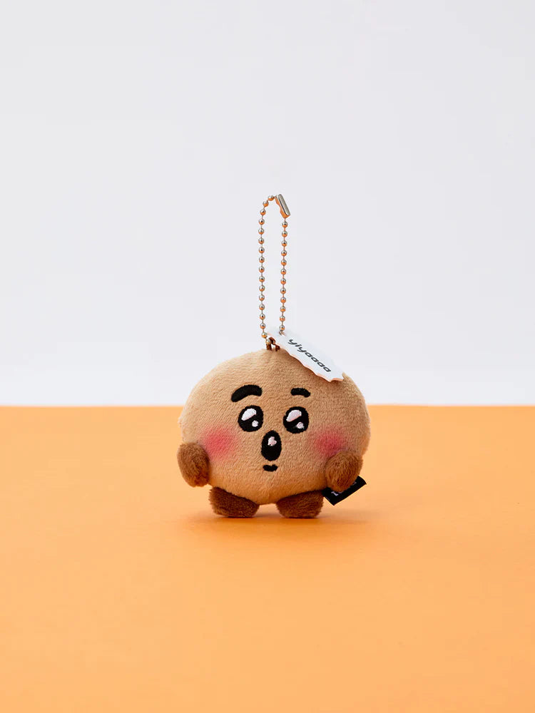 BT21 - TODAY'S FACE HEARTBEAT PLUSH KEYRING - COKODIVE