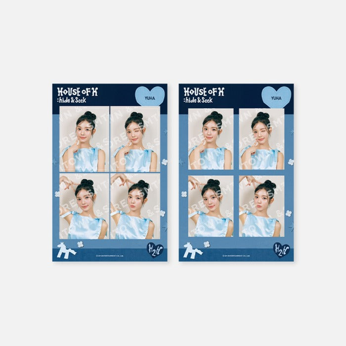 HEARTS2HEARTS - 2026 SM ARTIST SEASON'S GREETINGS OFFICIAL MD 4CUT PHOTO SET - COKODIVE