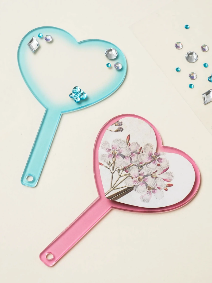 DIY HEART MINI IMAGE PICKET KEYRING - COKODIVE