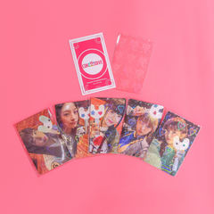 KARA　韓国　K-POP　Colorful　ファンクラブ　ライブ　カードDSP HEART PHOTOCARD SLEEVES FOR K-POP FANS
