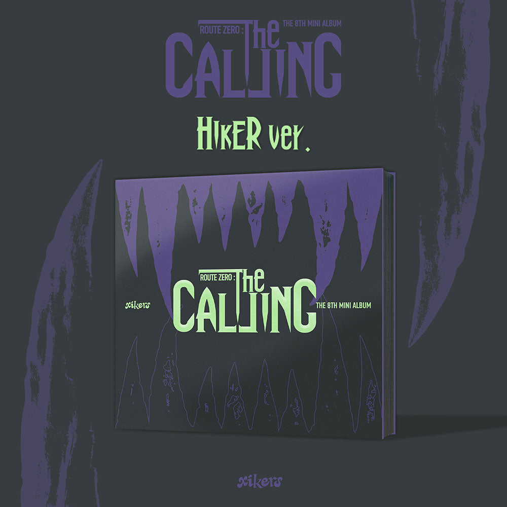 XIKERS - ROUTE ZERO : THE CALLING 8TH MINI ALBUM TOKTOQ GIFT HIKER VER