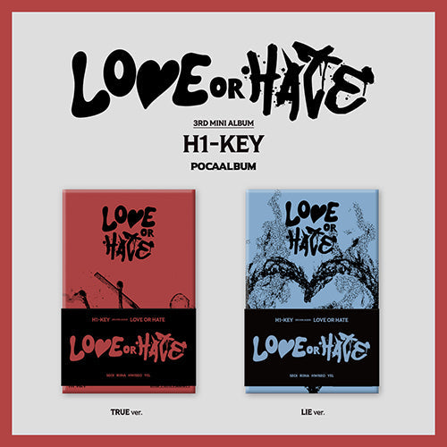 H1-KEY - LOVE OR HATE 3RD MINI ALBUM POCAALBUM SET - COKODIVE