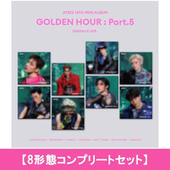 ATEEZ - GOLDEN HOUR : PART.5 14TH MINI ALBUM TOWER RECORDS GIFT DIGIPA