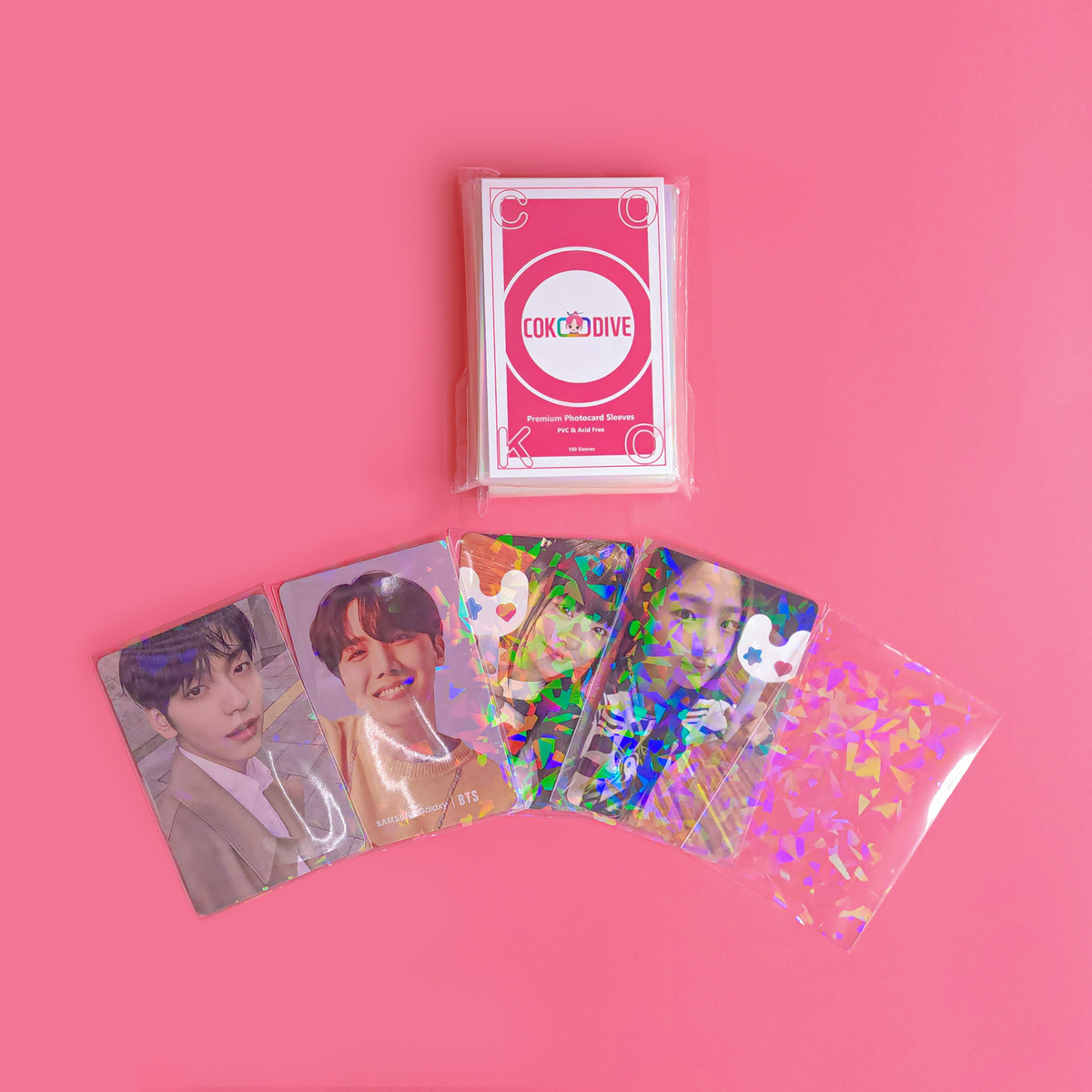 HOLOGRAM PHOTOCARD SLEEVES FOR K-POP FANS - COKODIVE