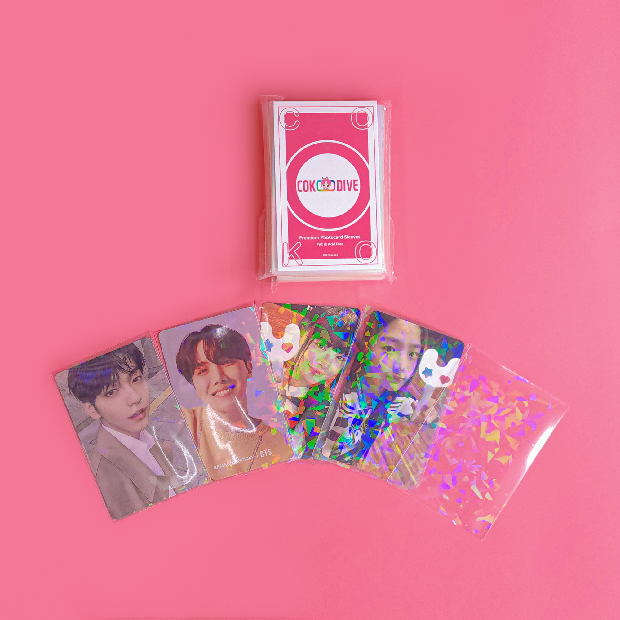 HOLOGRAM PHOTOCARD SLEEVES FOR K-POP FANS HOLOGRAM PHOTOCARD SLEEVES FOR K-POP FANS