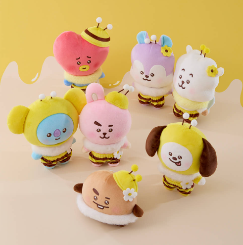 BT21 - HONEYBEE MEDIUM PLUSH DOLL - COKODIVE