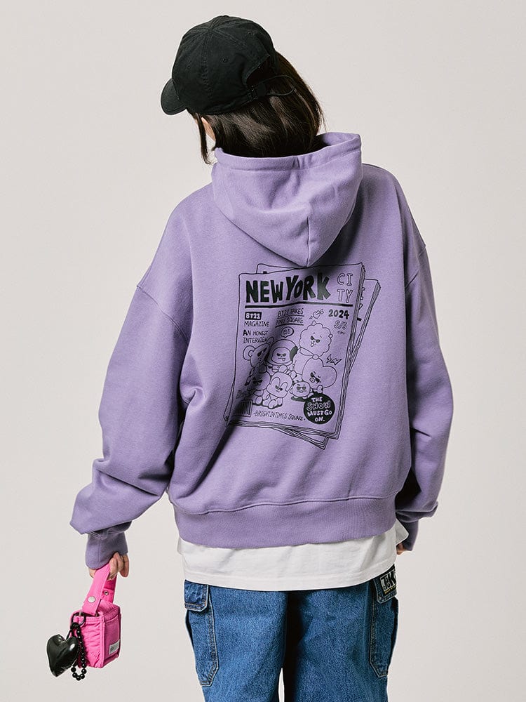 BT21 - HOODED SWEATSHIRT 2024 F/W CITY EDITION | COKODIVE